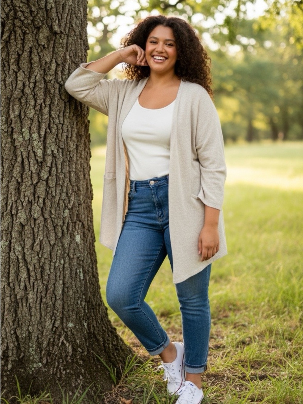 Donni Ribbed Cardigan